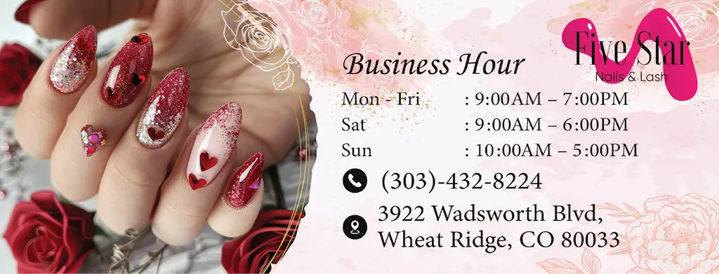 Five Star Nails & Lash — Nail salon in Wheat Ridge